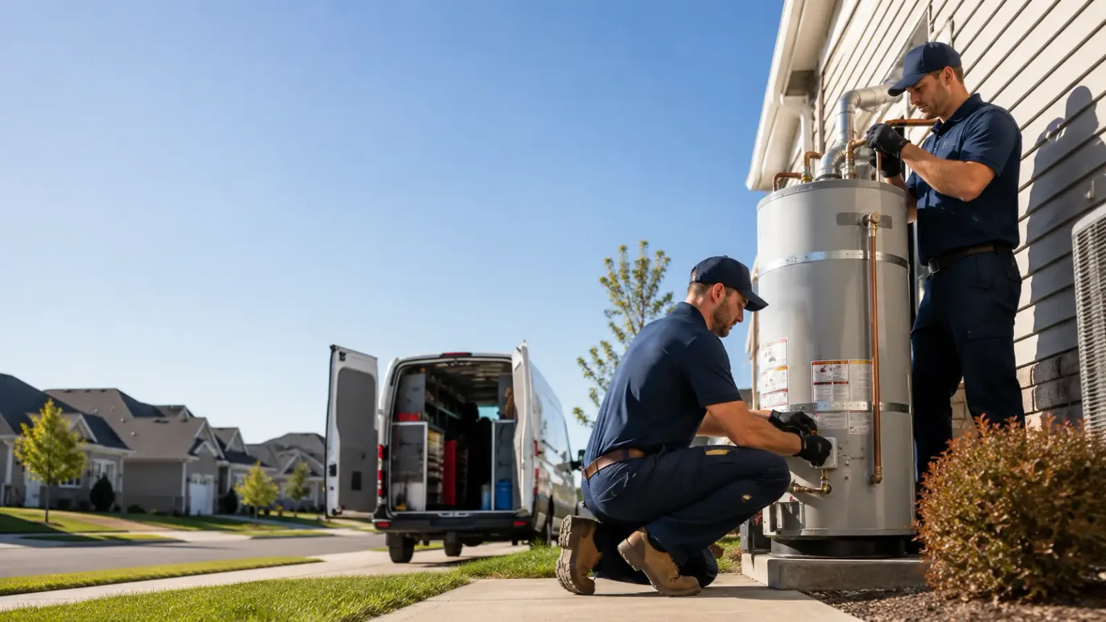 Water Heater Installation in Hampshire, TN